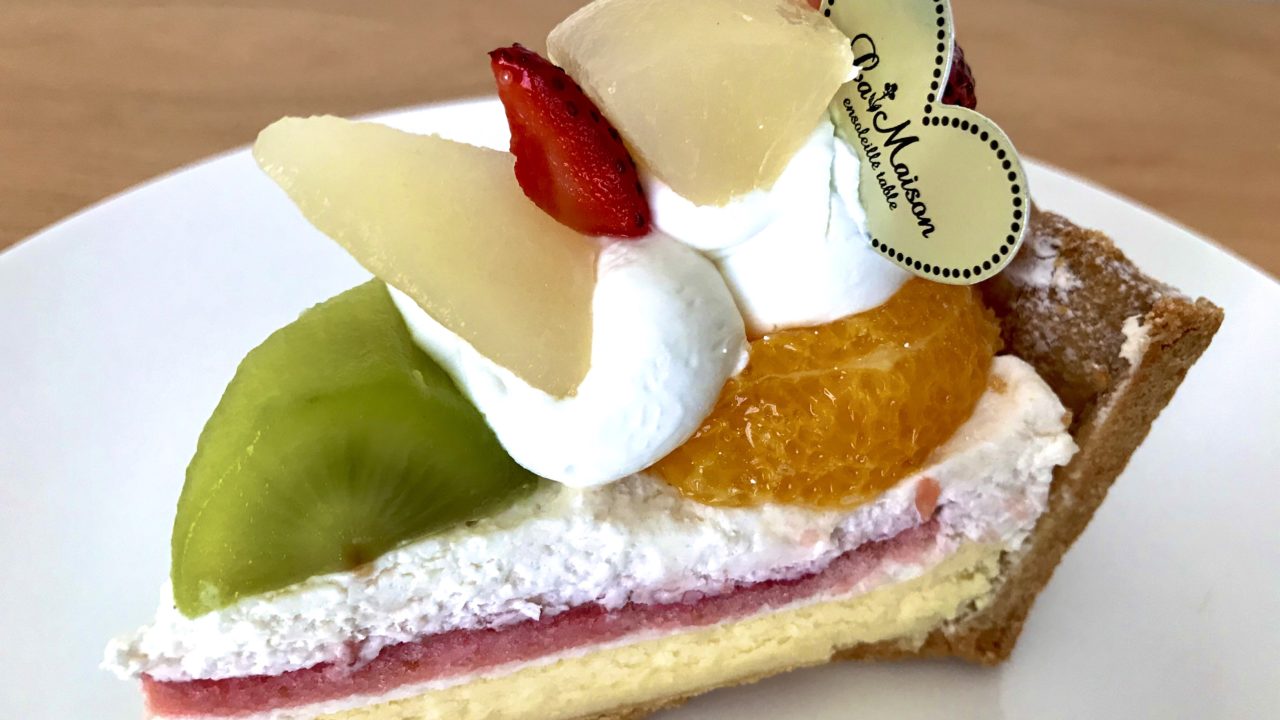 見た目も可愛い ラ メゾン アンソレイユターブル のタルトケーキ きちママ